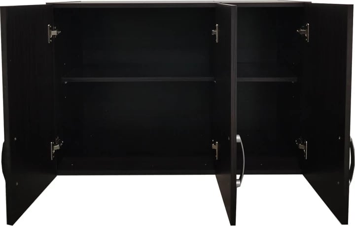 Dollap me tre dyer, ngjyrë wenge, Lego Loft, 90x41.5x60cm