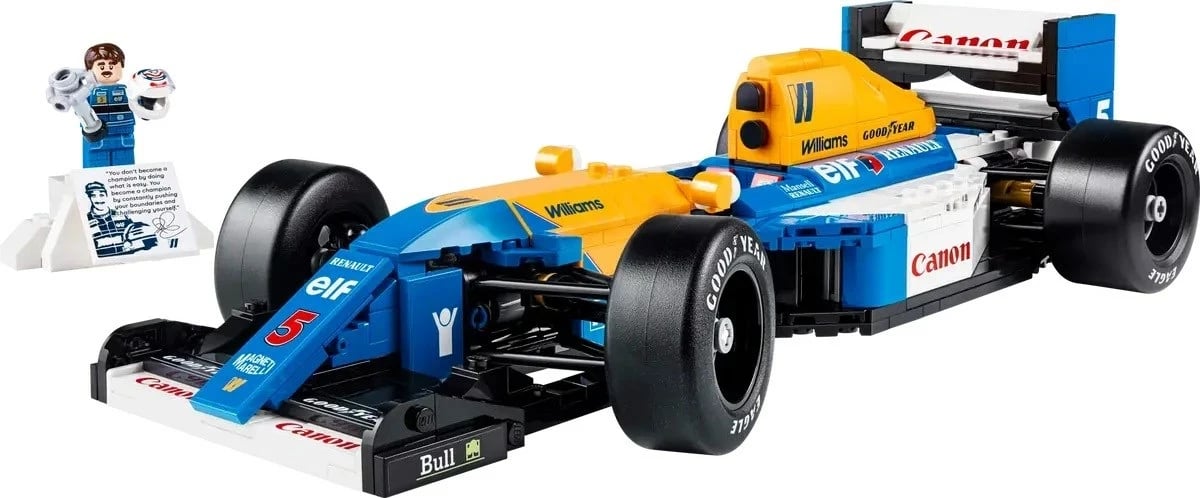 Set LEGO ICONS Williams Racing FW14B & Nigel Mansell, 10353, 799 pjesë