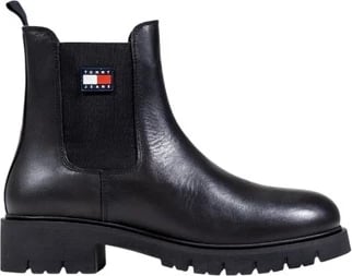 Çizme Tommy Hilfiger Jeans femra, të zeza