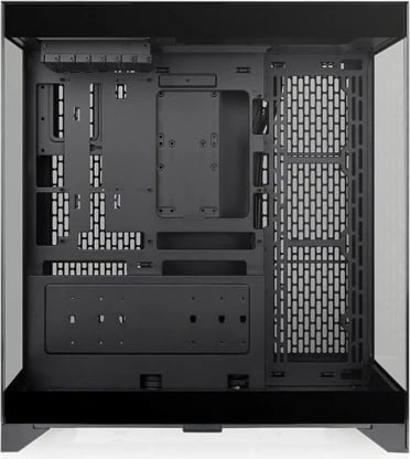 Kasë kompjuteri, Thermaltake, CTE E550 TG, midi tower ATX/E-ATX me qelq të temperuar, USB-C, 8 fole disku, e zezë