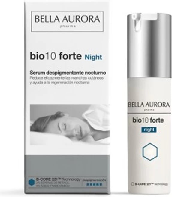 Serum nate për fytyrë unisex Bella Aurora Bio10 Forte Night 30ml