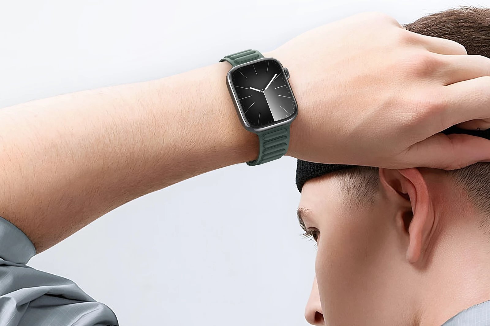 Rrip magnetik Dux Ducis Strap BL për Apple Watch 38/40/41mm, i gjelbër