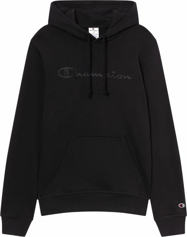 Duks me kapuç Champion për meshkuj, i zi