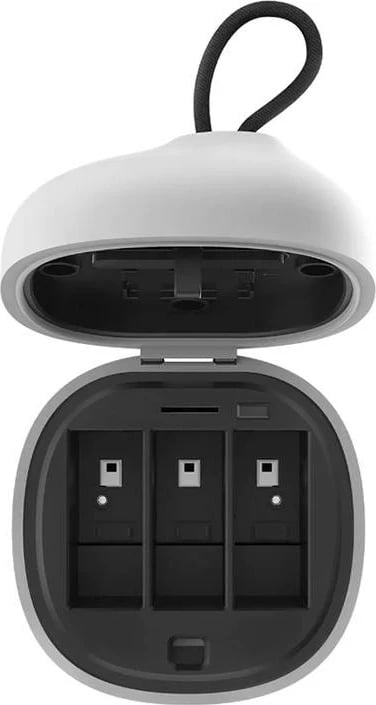 Set karikues i papërshkueshëm nga uji me 3 vende Telesin GP-BTR-905-GY, 2 bateri për GoPro Hero 9/10/11/12, Gri