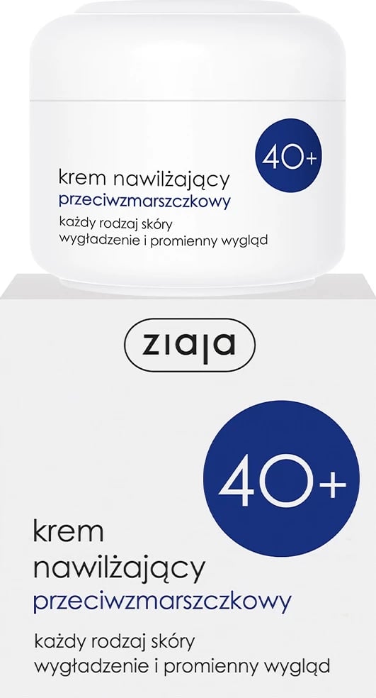 Krem kundër rrudhave hidratues për femra Ziaja 40+, 50ml