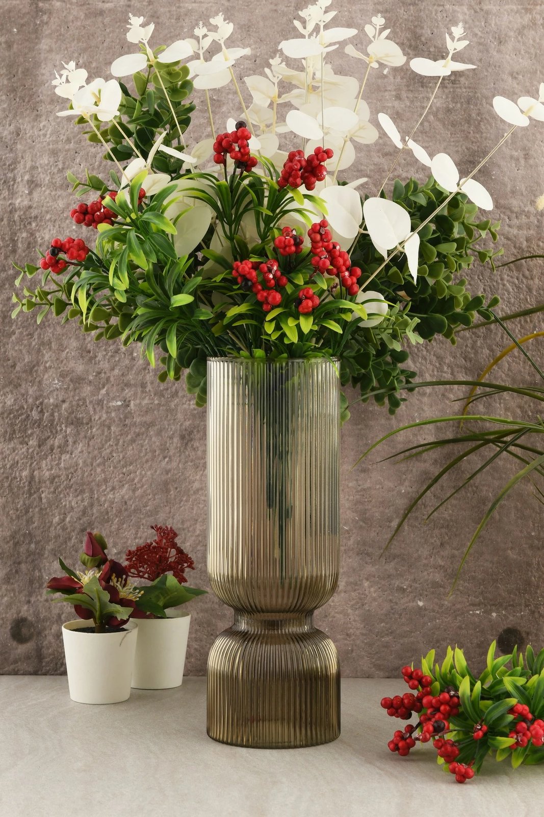 Vazo Aberto Design, ngjyrë safir, DV30F