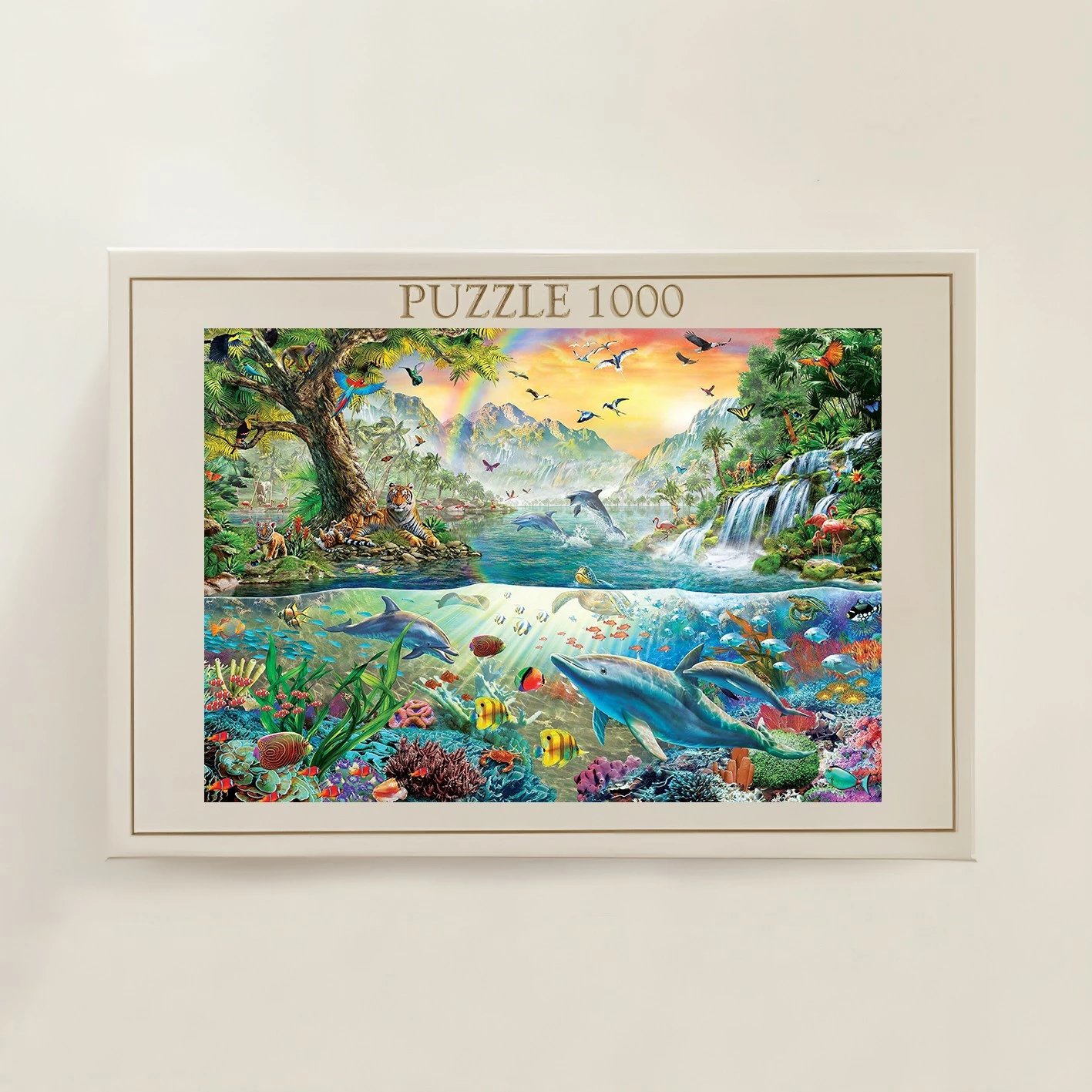 Puzzle 1000 copë, Evila Originals, shumëngjyrësh, PZL_040_1000