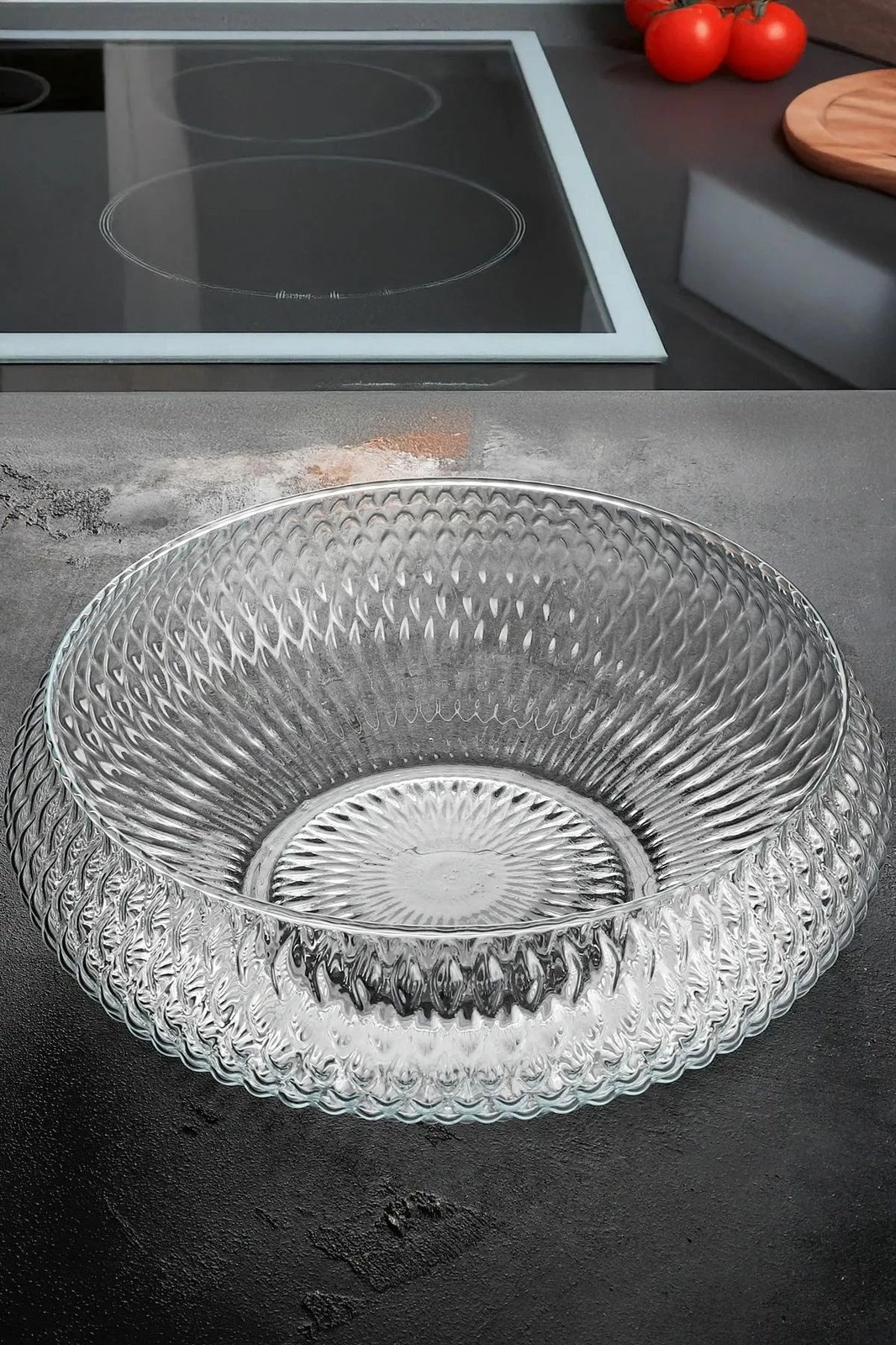 Enë sallate prej qelqi, Hermia Concept, Bade-Tokyo, 26cm