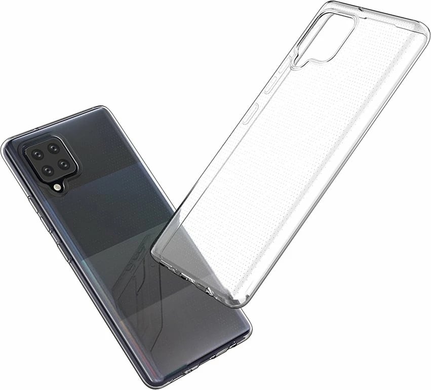 Mbështjellës Hurtel Ultra Clear 0.5mm për Samsung Galaxy A12 / Galaxy M12, Transparent
