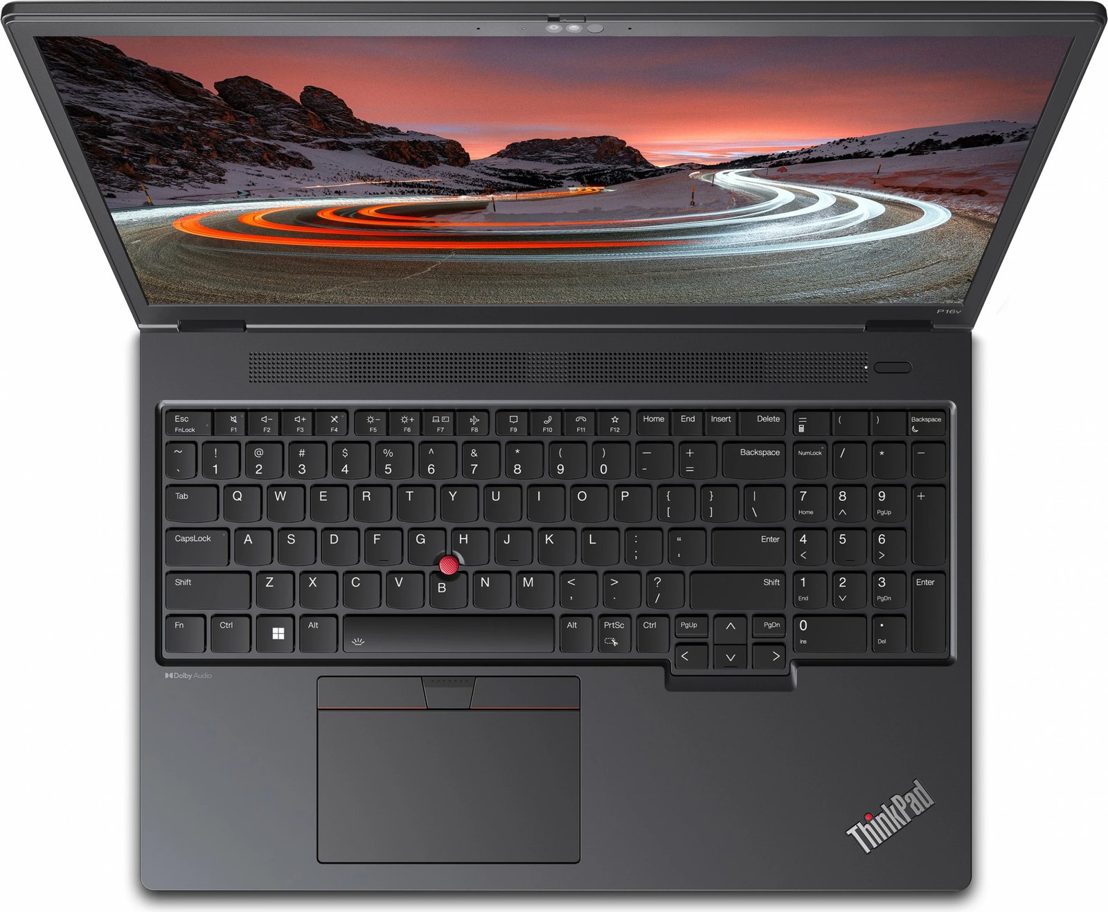 Laptop Lenovo ThinkPad P16v Gen 1, AMD Ryzen 9 PRO, 64 GB RAM, 1 TB SSD, Thunder Black