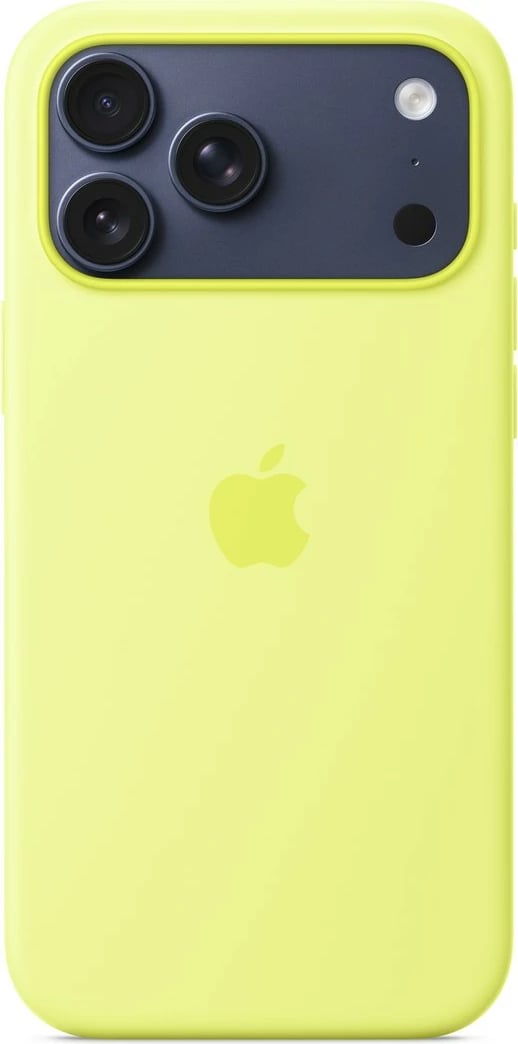 Mbështjellës silikon Apple MagSafe për iPhone 17 Pro Max, Neon Yellow