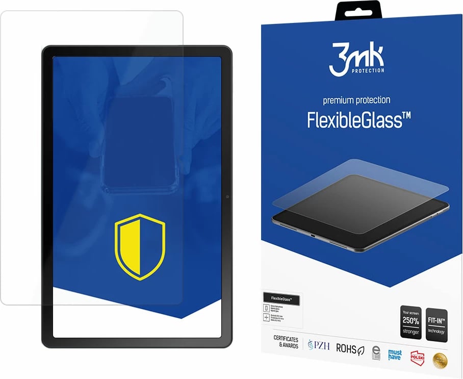 Xham mbrojtës hibrid 3mk FlexibleGlass për Lenovo Tab M10 Plus 3rd gen, deri 11"