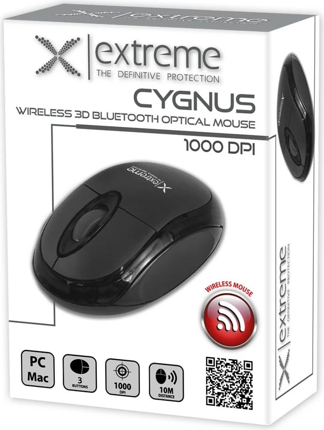 Maus pa tela Esperanza Cygnus XM106K, Bluetooth, i zi