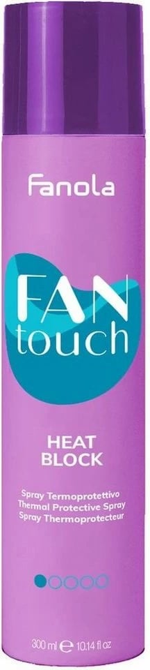 Spray për flokë Fanola FanTouch Heat Block Heat Protectant për femra, 300ml
