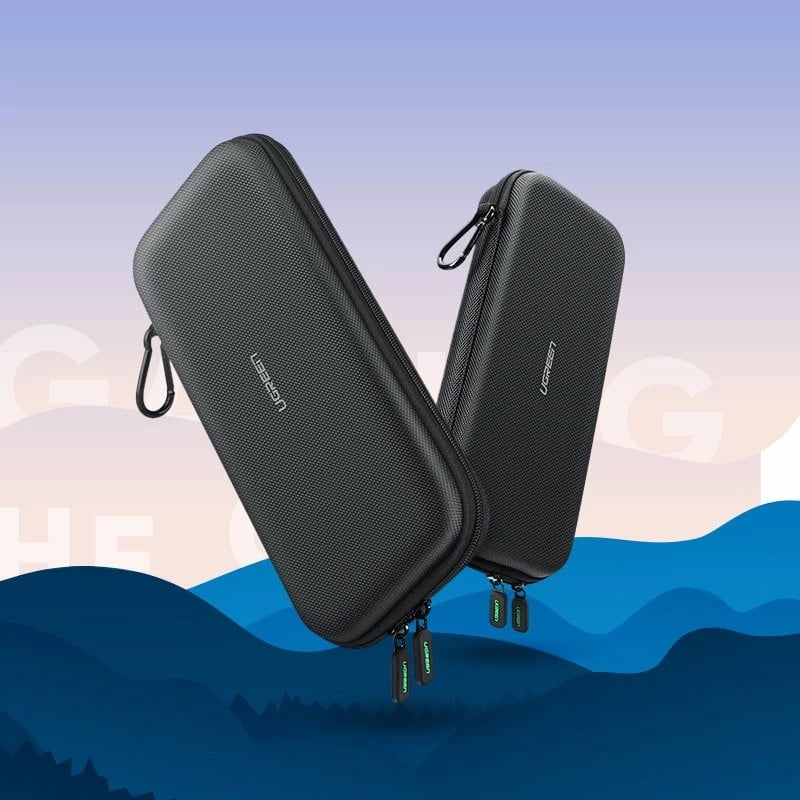 Mbështjellës Ugreen LP174 50974 për Nintendo Switch, 26x12x4 cm, zi