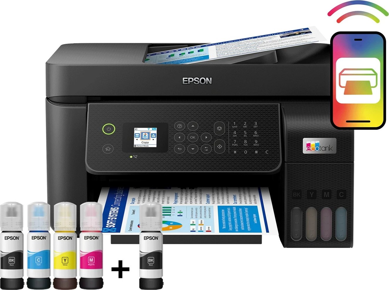Printer Epson L5290 Inkjet, Wi-Fi, i zi