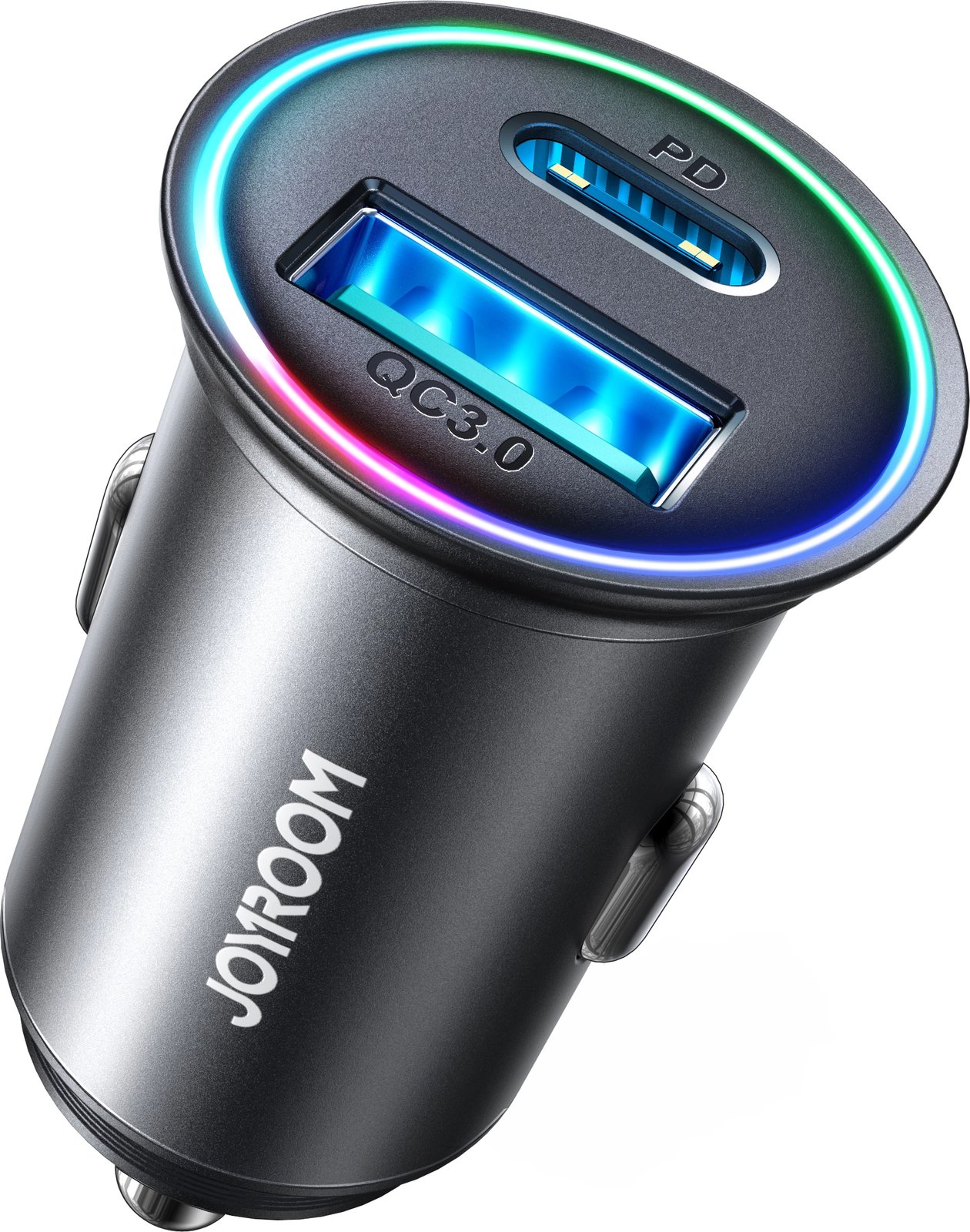 Karikues veture Joyroom JR-CCN04, 60W, 2 porta USB-A/USB-C, zi