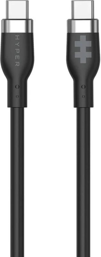 Kabllo USB-C Targus 1.5m, silikon, 60W, e zezë
