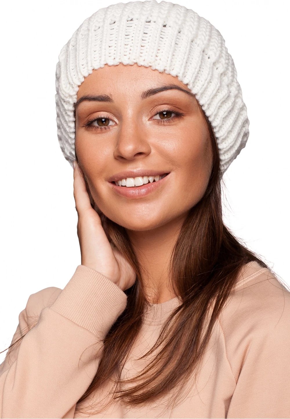 Beretë BE Knit, bezhë