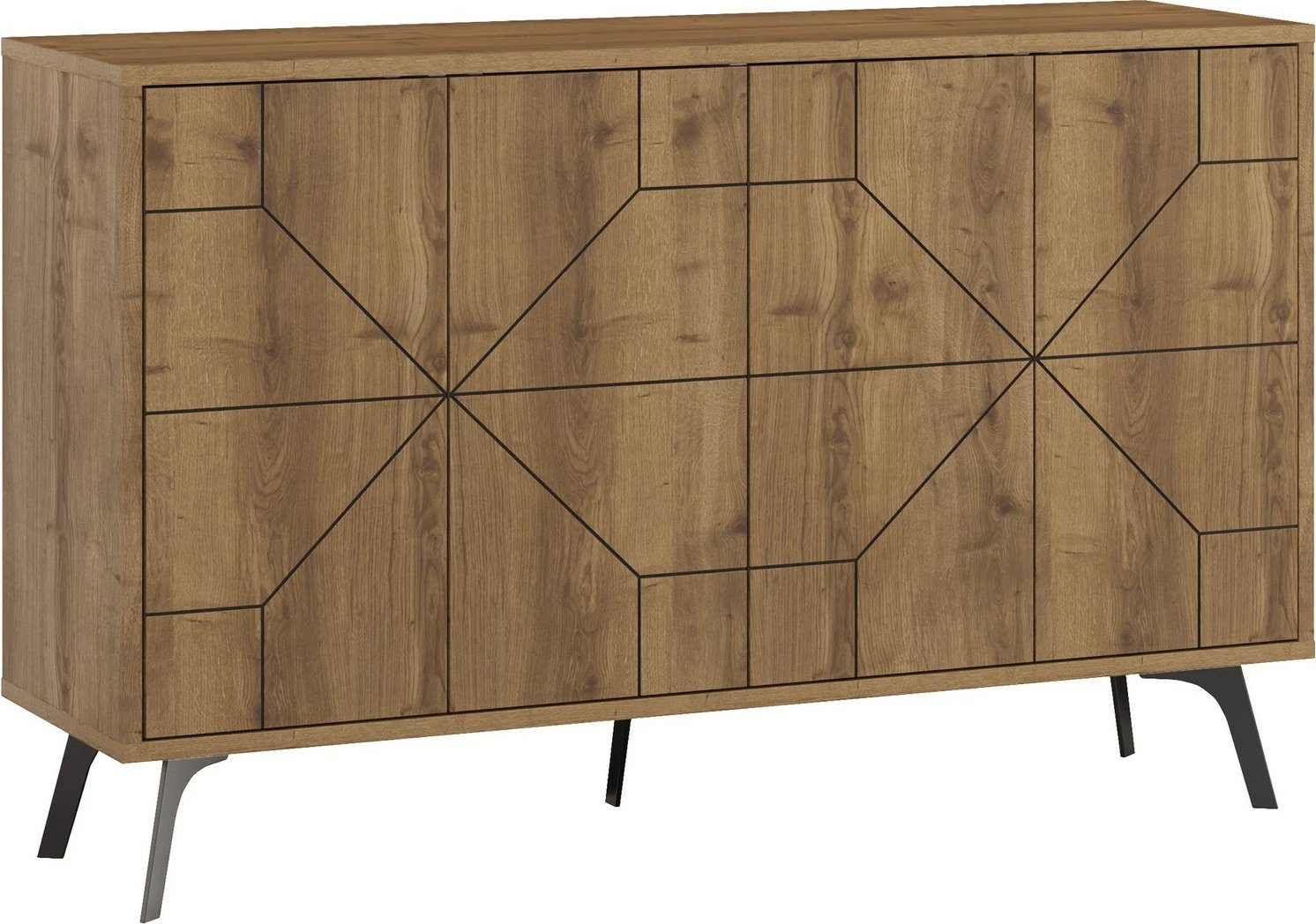 Konsol Skye Decor, ngjyrë Hitit, Dune