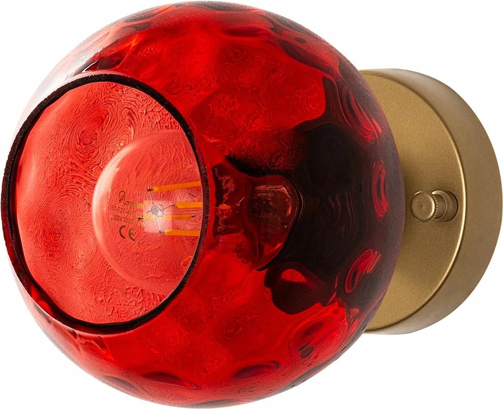 Llambë muri Opviq, Benek - 15 - 14401, e kuqe dhe e artë