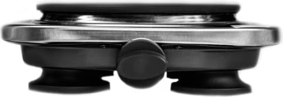 Sobë elektrike një-pllakëshe, Adler CR 6510, 1500W, pllakë 185 mm, rregullim 5-nivelësh, ngjyrë Inox