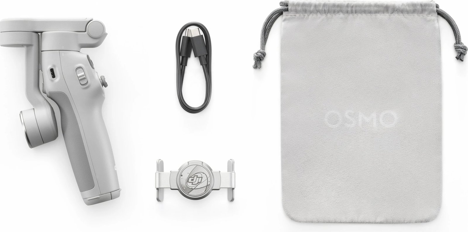 Stabilizator për celular DJI Osmo Mobile 7, i bardhë