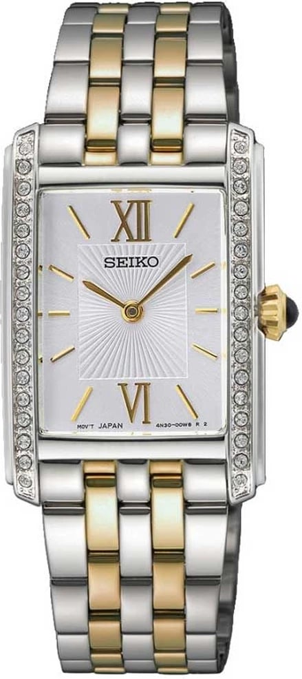 Orë dore SEIKO SWR093P1 për femra, dyngjyrëshe