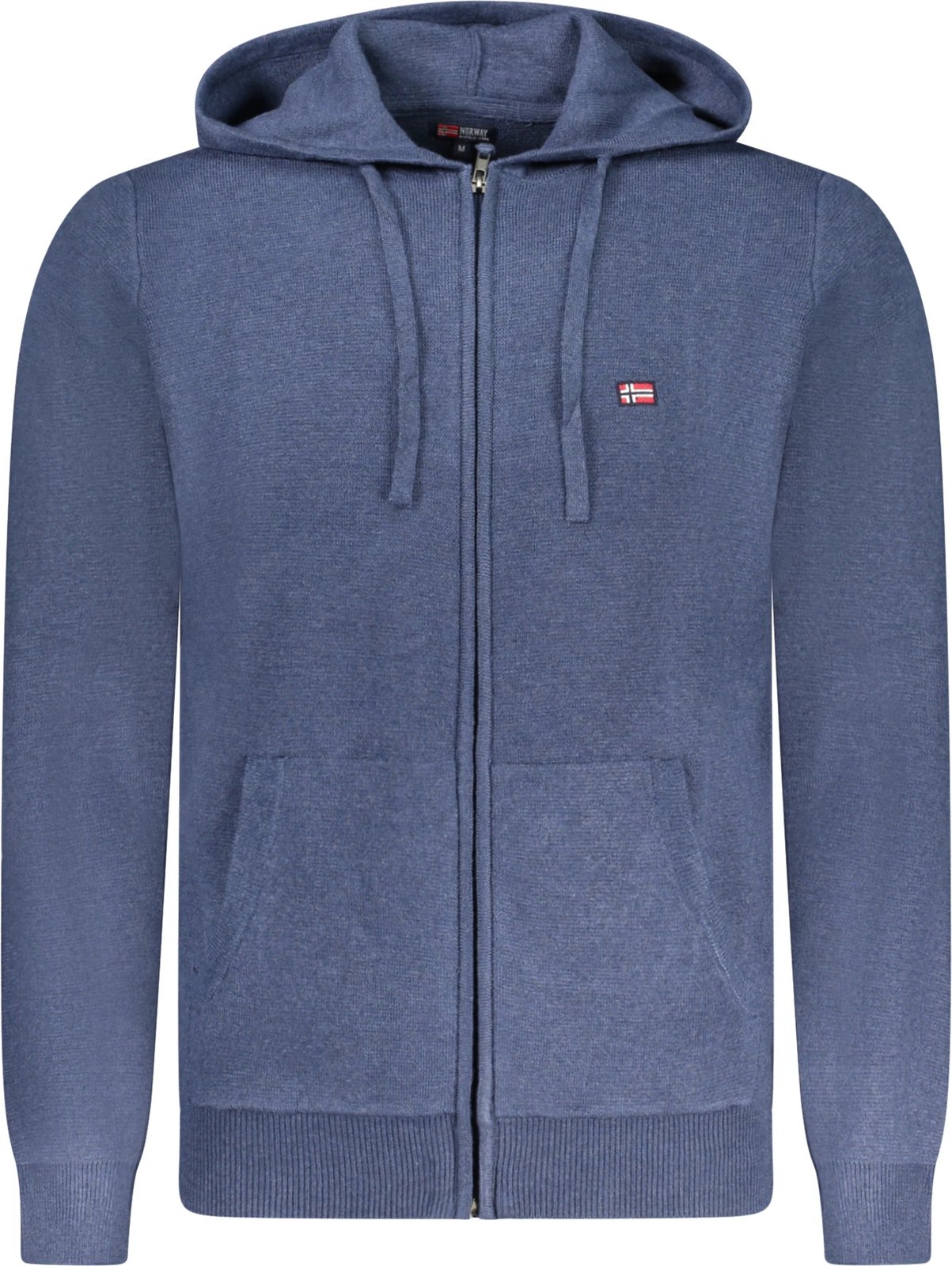 Xhemper me kapuç NORWAY 1963 për meshkuj, blu