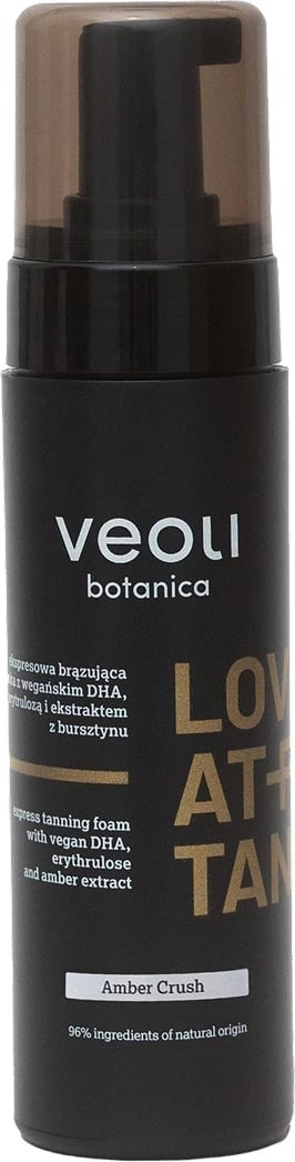 Shkumë për nxirje trupore për femra Veoli Botanica Love At First Tan Amber Crush, 200ml