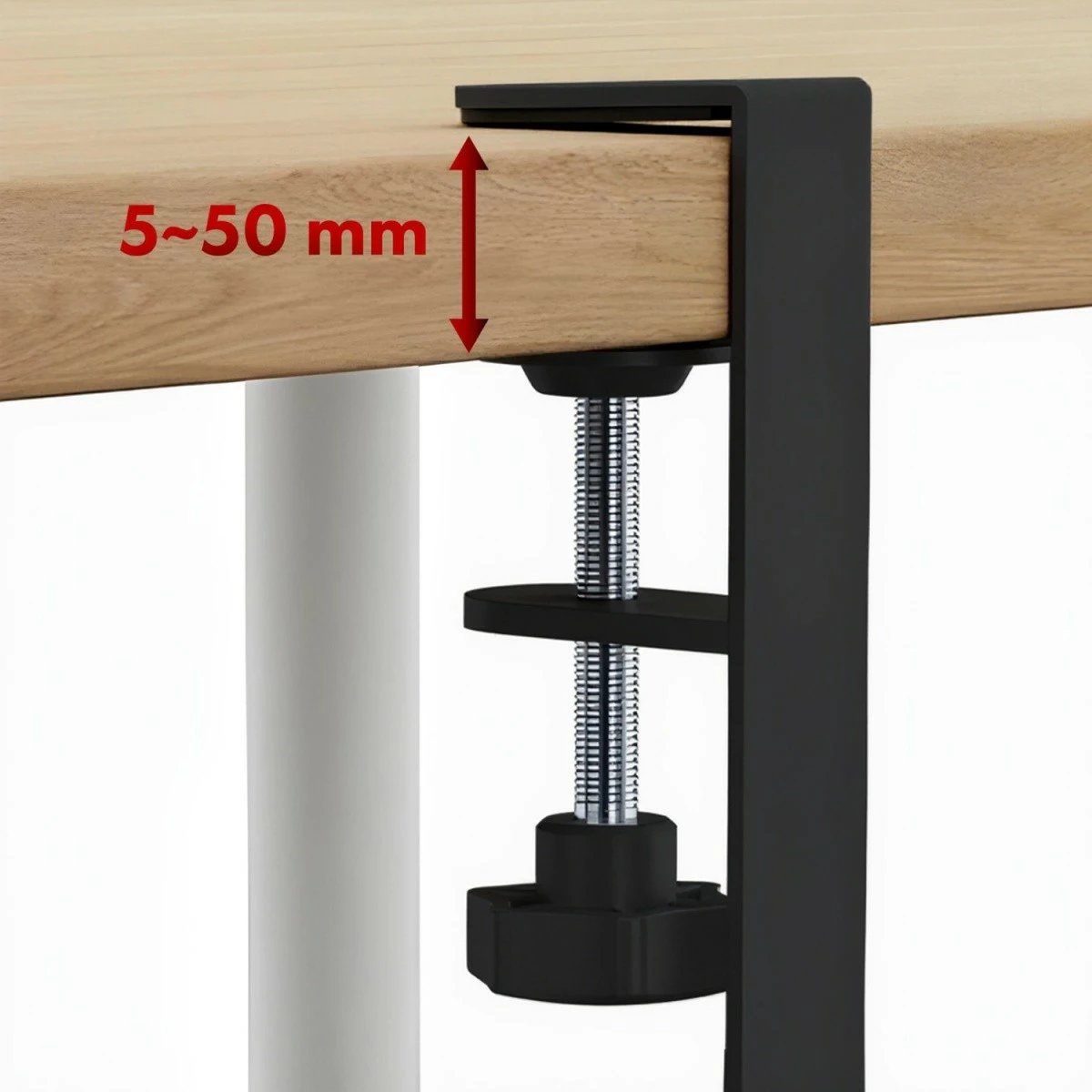 Organizues kabllosh Maclean MC-103 B, për nën tavolinë, i zi Organizues kabllosh Maclean MC-103 B, për nën tavolinë, i zi