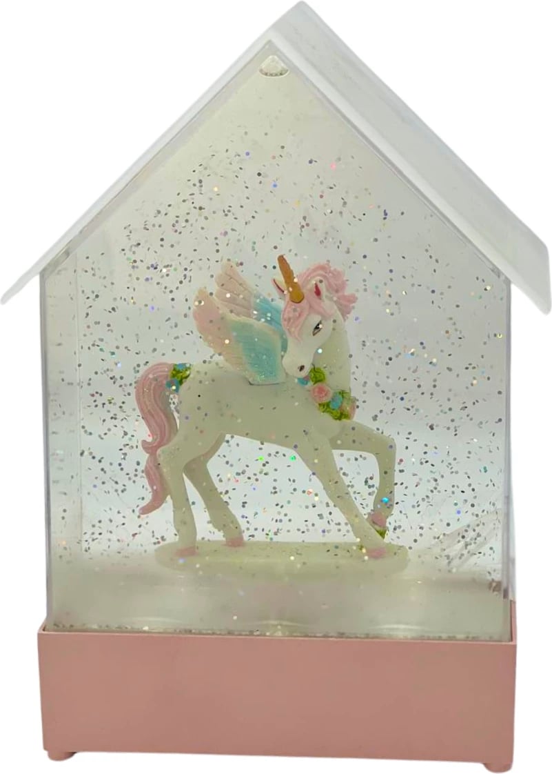 Llampë dekorative me figurë Unicorn