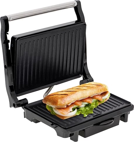 Grill elektrik, Camry, CR 3044, 25x17.5 cm, 1500-2100W, e zezë-argjend