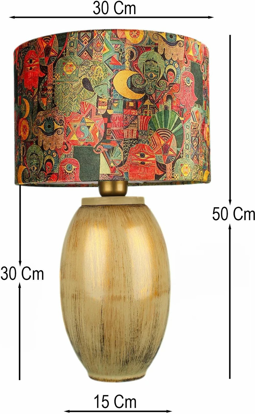 Llambë tavoline Opviq, BK078, shumëngjyrëshe