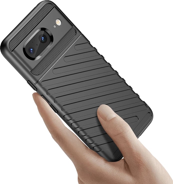 Mbështjellës Hurtel Thunder Case për Google Pixel 8 Pro, i zi