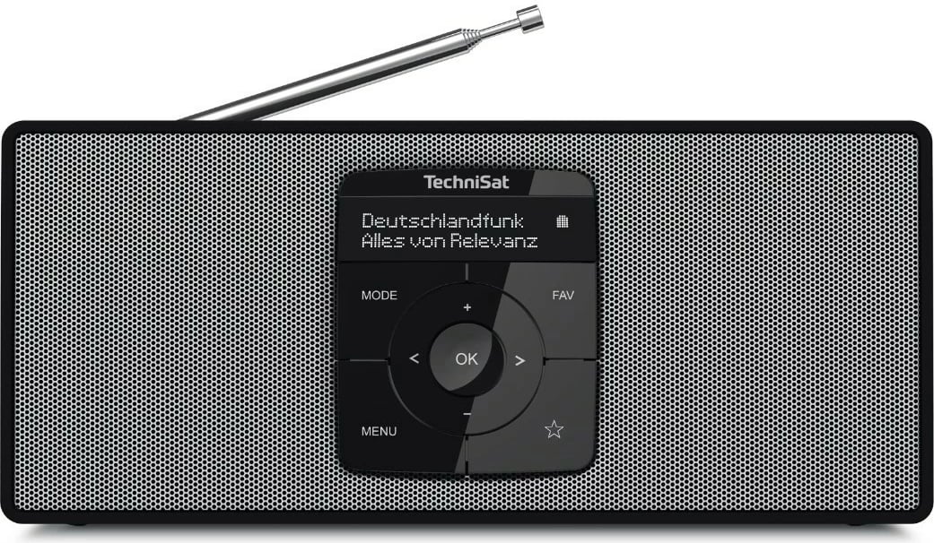 Radio digjitale TechniSat DigitRadio 2 S, e zezë/e bardhë