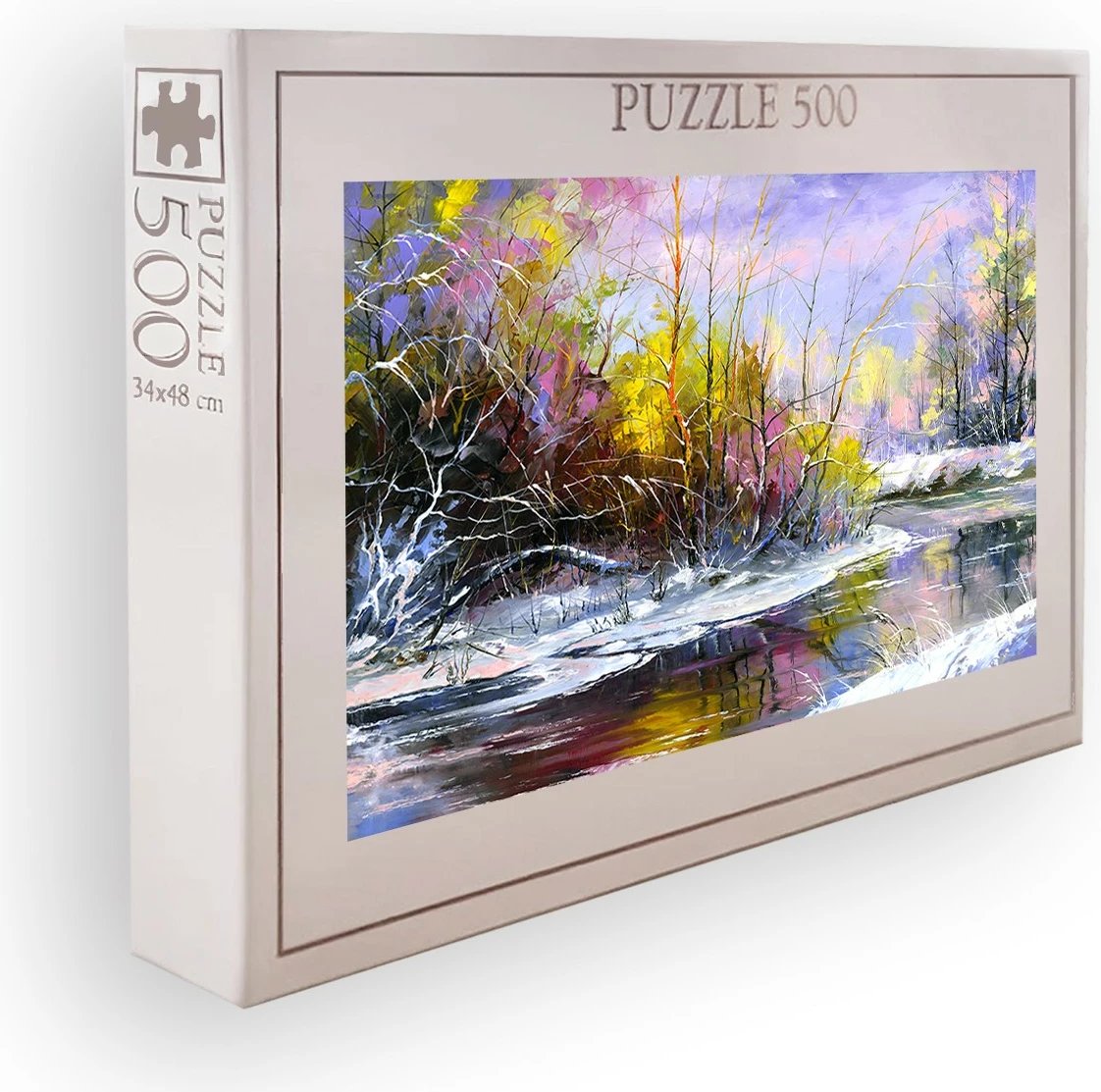 Puzzle 500 copa, Evila Originals, shumëngjyrësh, PZL_080_500