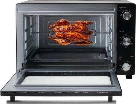 Furrë elektrike, Adler AD 6025, 35L, konvekcion + rrotisserie, 1500W, e zezë