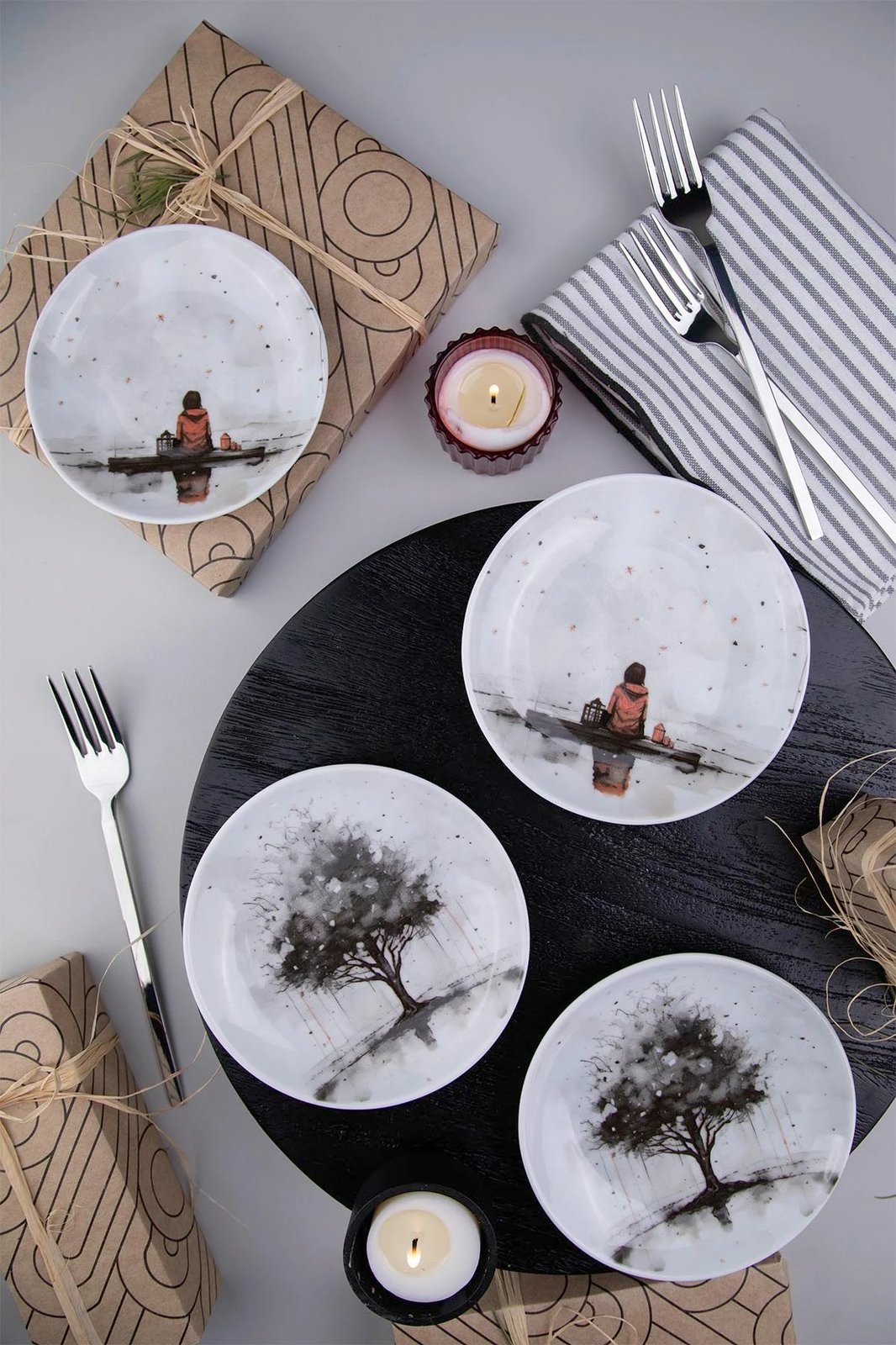 Set për servim torte (6 copë), Hermia Concept, YO10DUS4885688