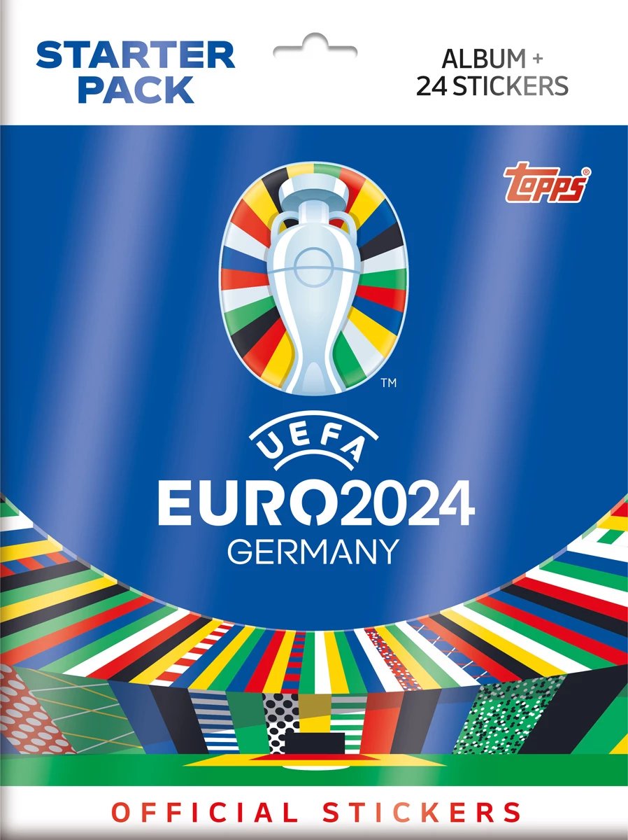 Match Attax EURO 2024 Sticker Album Starter Pack