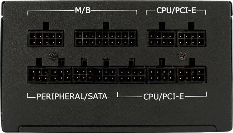 Kasë rryme LC-Power LC6650M V2.31, 650W, 80 PLUS Gold, Modular, e zezë