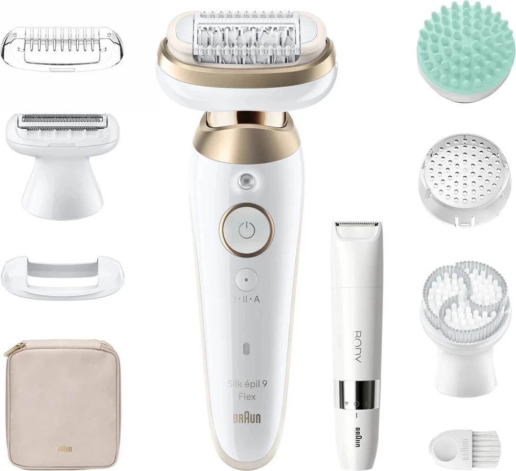 Depilator Braun Silk-épil 9 Flex SkinSpa 9-481, Gold