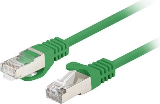 Kabllo rrjeti Lanberg PCF6-20CC-0100-G, Cat6, 1m, e gjelbër