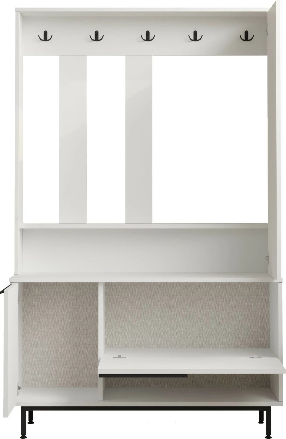 Stendë korridori Hanah Home, On11-W, e bardhë