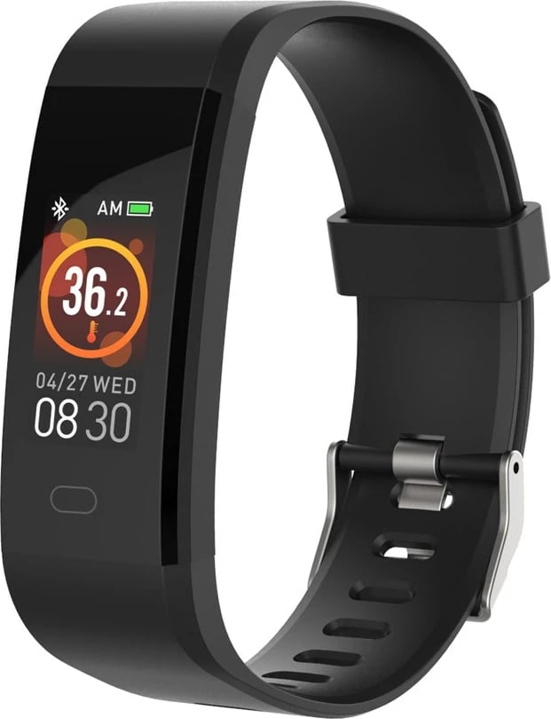 Smartwatch Denver BFH-19, 0.96", IP67, e zezë