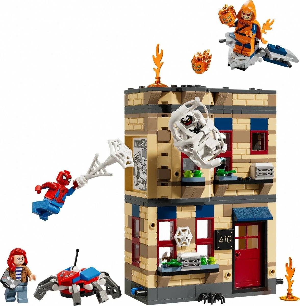 Set ndërtimi LEGO Marvel Spider-Man 76317 apartamenti i Peter Parker, 394 pjesë