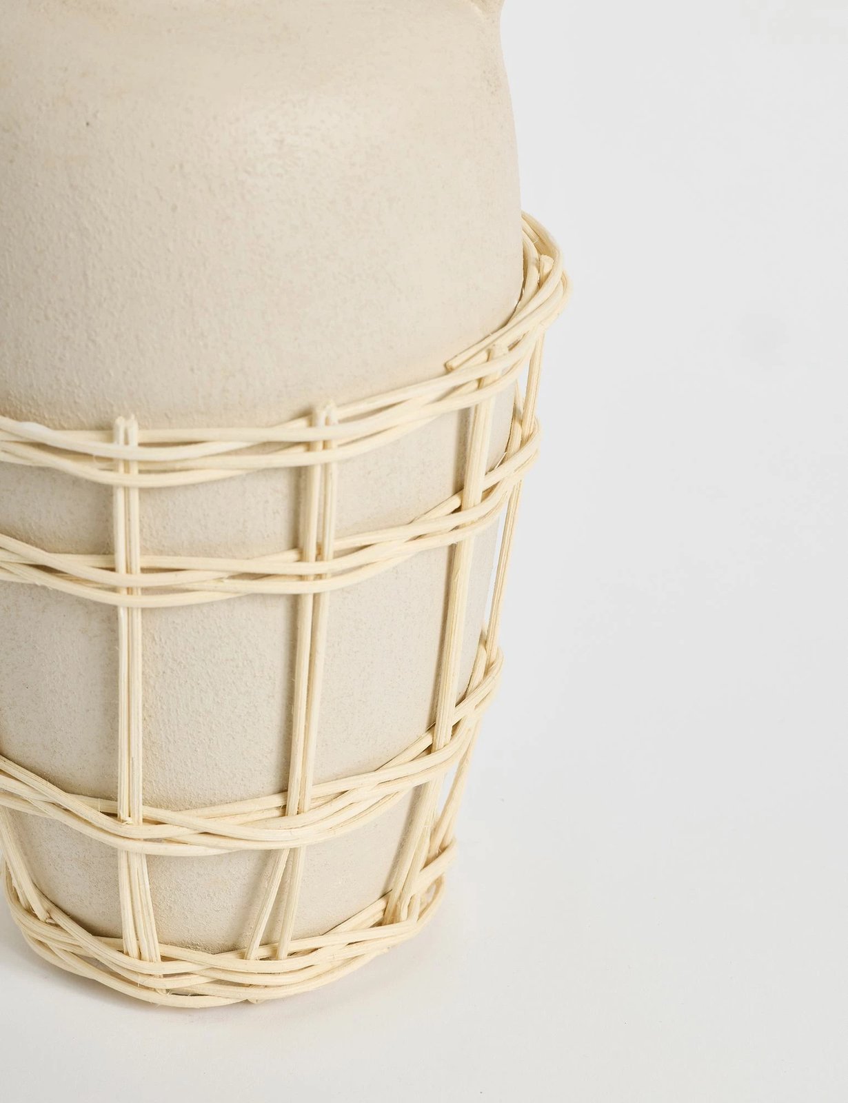 Vazo Evila Originals, terrakotë e madhe, ngjyrë krem