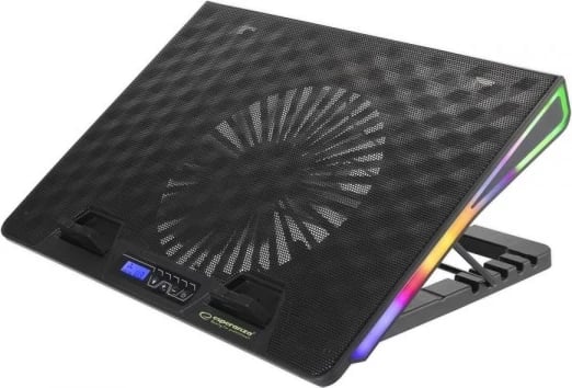 Ftohës për laptop Esperanza, 17", EGC101, 800 RPM, i zi