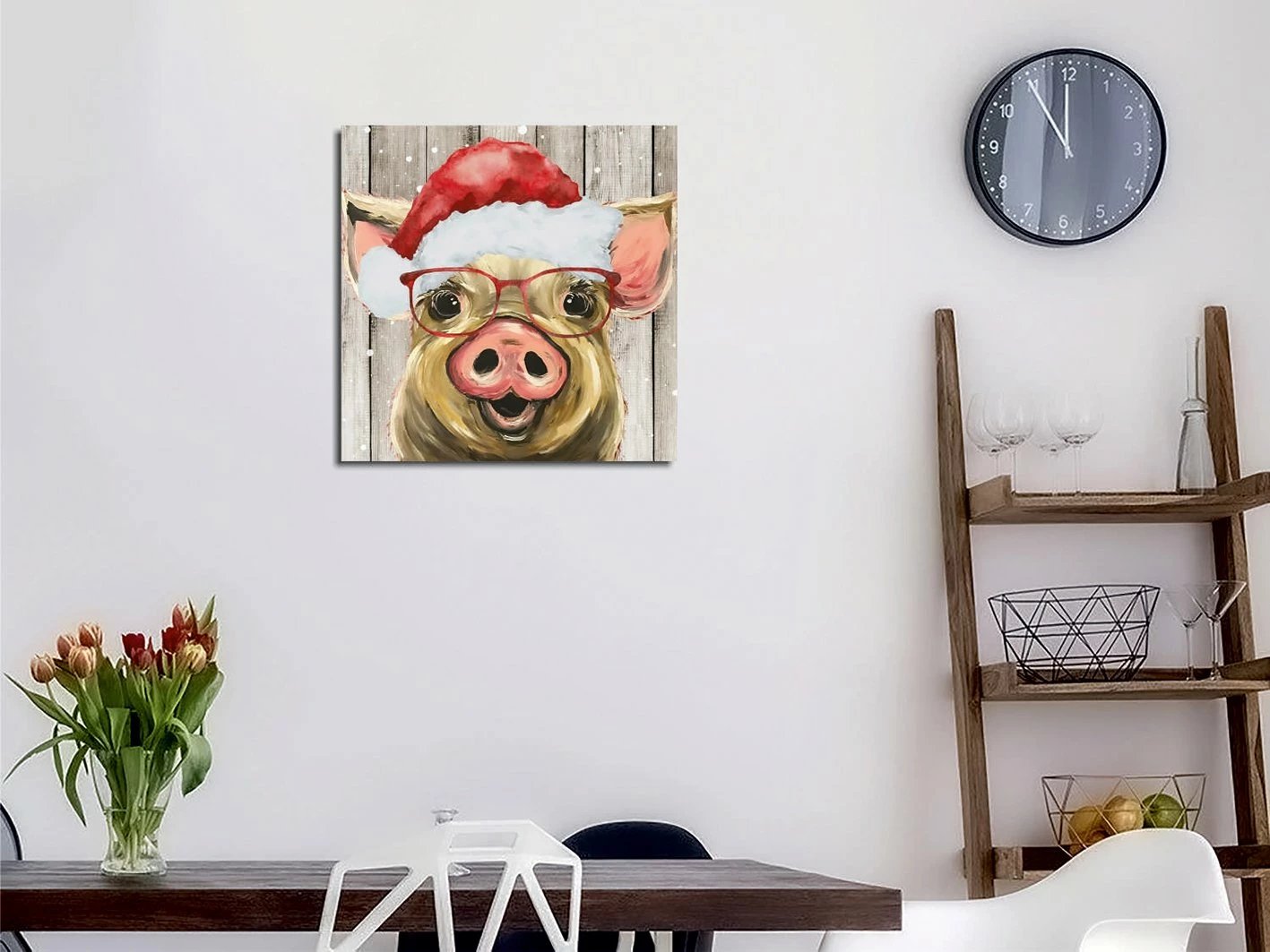 Pikturë dekorative në kanavacë, shumëngjyrëshe, Wallity KC454, 45x45cm