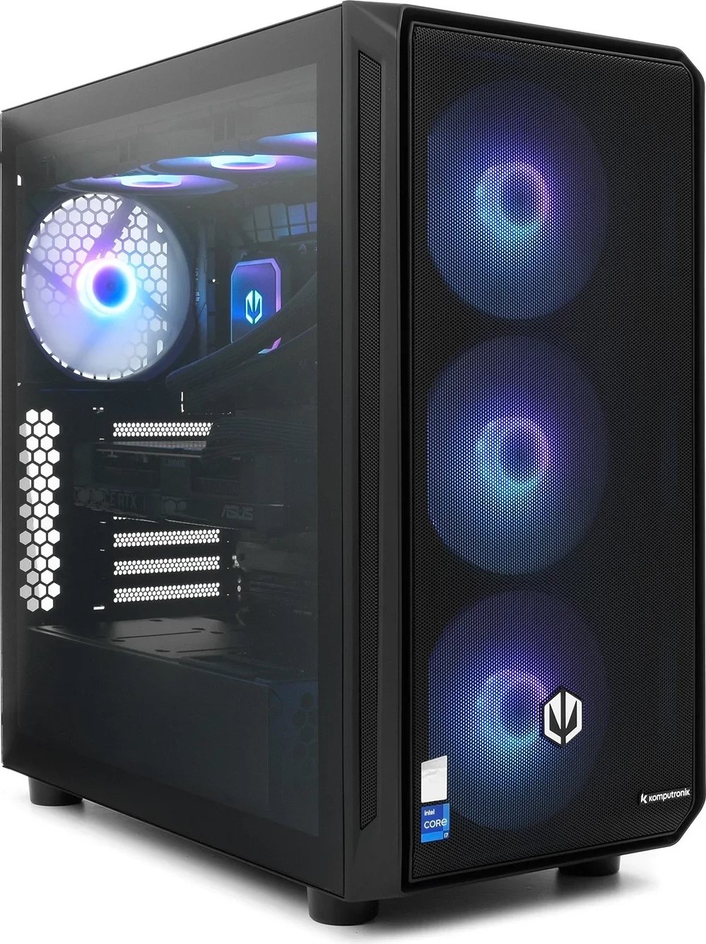 Komputronik Ultimate X714 i7 RTX 4070 Super 64GB 4TB+8TB W11 Pro e zezë